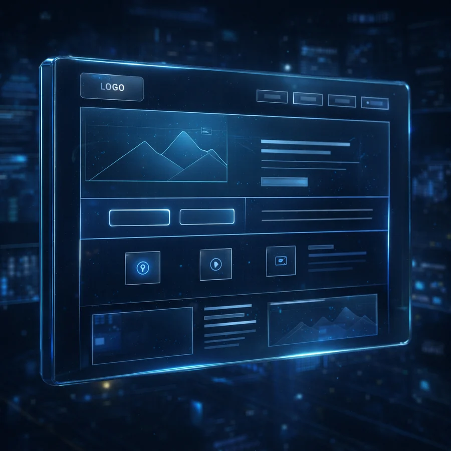Infrastructure dashboard visual.